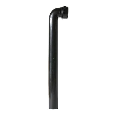 Thrifco Plumbing 1-1/2 Inch x 15 Inch Long ABS Slip Joint Waste Arm with Nut & W 4402180